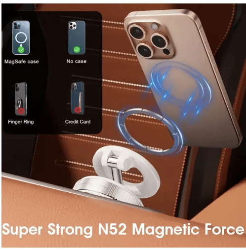 360-rotation magnetic mobile phone holder